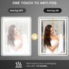Memobarco LED Mirror for Bathroom 20"x 28" with Frontlit and
