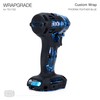 WRAPGRADE Custom Wrap Sticker Decal Compatible with Makita DTD173 18V