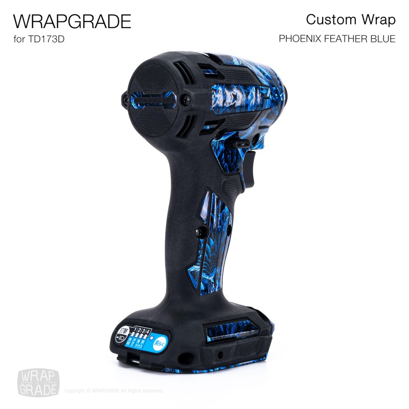 WRAPGRADE Custom Wrap Sticker Decal Compatible with Makita DTD173 18V