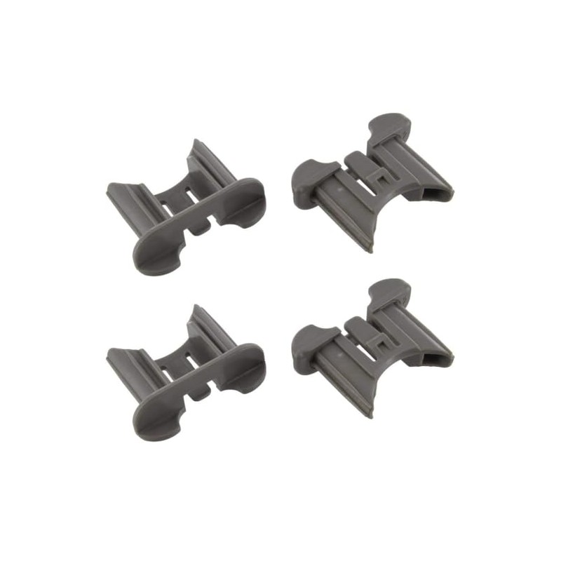 DISHWASHER BASKET RAIL End Cover CAPS Replacement by Vaporly UK