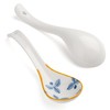 Soup Spoon Set of 4 Ceramic Chinese Soup Spoons Ramen