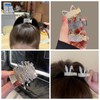 Glitter Hair Clips， Hair Claw Clips for High Ponytail Rhinestone