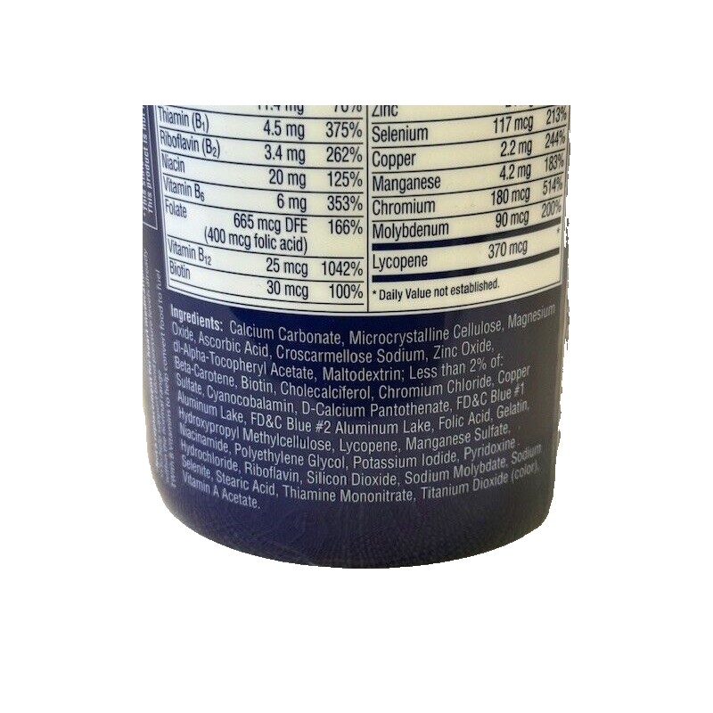 One A Day Mens 50+ Complete Multivitamin 300 Tablets New