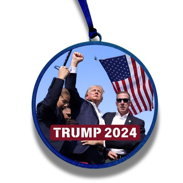 Presidential Election Acrylic Christmas Tree Ornament America Political Support Gifts