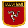 Klicnow Isle of Man Embroidered Patch 6CM X 7CM (2