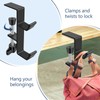 Bayyeskey Desktop Hook Under-Table Handbag Hanger Wallet Hook Simple for