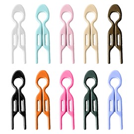 10pcs French hair fork hair clip, women's headwear, wavy U-shaped hair clip, women's hairstyle accessories, suitable for girls to make hairstyles, suitable for any long hair
