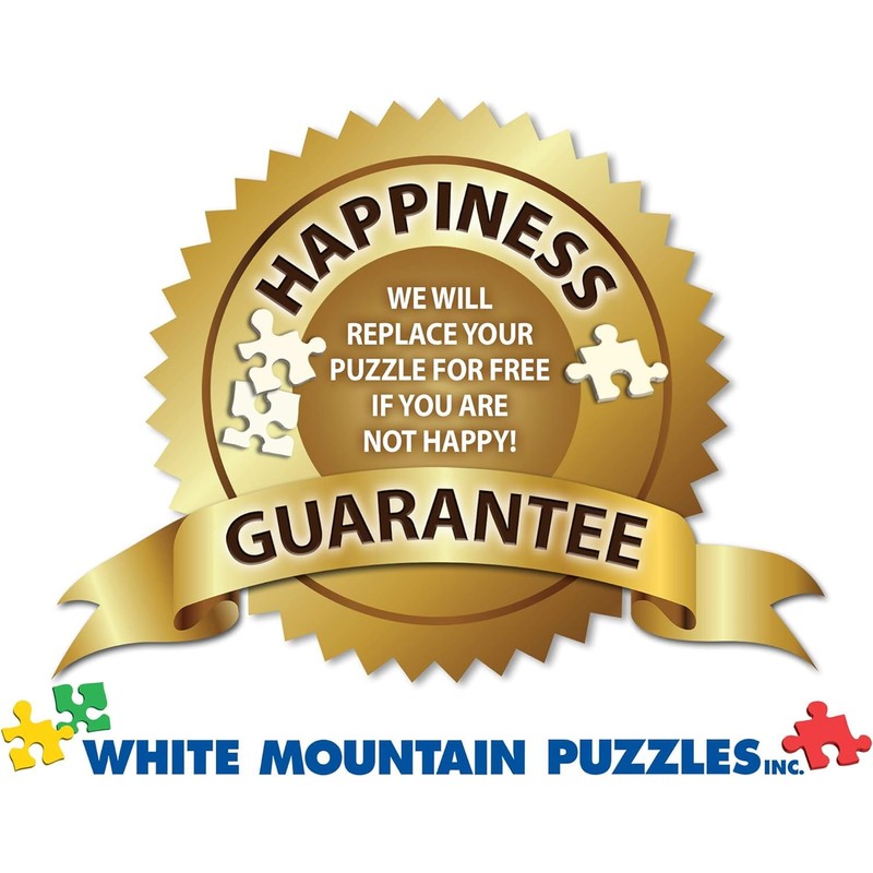 White Mountain Bowled Over Art Puzzles for Adults 500 Pieces