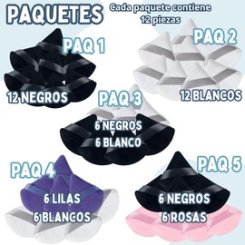 UNIVERSOENLÍNEA.COM | Set 12 Esponjas Puffs Blender Polvo Triángulo Maquillaje Esponja de maquillaje facial para maquillaje facial, suave, para polvo suelto, seco y húmedo, herramienta cosmética de doble usoo (PAQ 4)