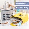 INVODA Lunch Bag 4 PCS Insulated Lunch Bag Drawstring Reusable