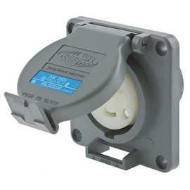 30A Watertight Twist-Lock Receptacle 2P 3W 250VAC