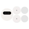 Wireless Doorbell Self Generating 1 Receiver 2 Push Button Battery