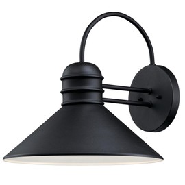 Westinghouse Lighting 6360800 Watts Creek One-Light, Textured Black Finish OUTDOOR WALL Fixture,