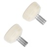 Roller Skate Toe Stops Rubber Lightweight Wearable Replacement Toe Stoppers