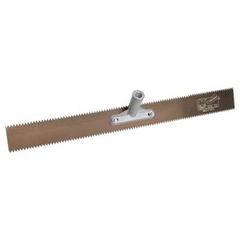 Kraft Tool GG592-01 18" Double 3/8" V-Notch Steel Rake w/o Handle