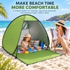 Pop-Up Beach Tent for Camping & Sun Shade – Quick-Opening