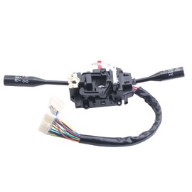 DUNSIHUI 37400-83410 LHD Combination Switch Headlight Blinker Switch for Samurai 1985 1986 1987 1988 1989 1990 1991 1992 1993 1994 1995 Turn Signal Indicator Wiper Combination Switch