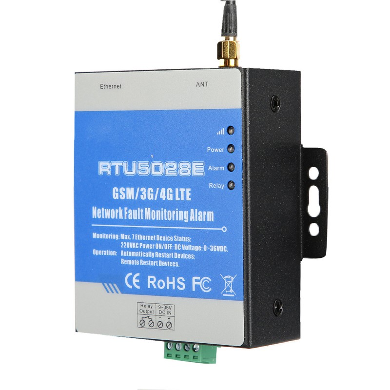 RTU5028E GSM Power Failure Alarm Status Monitoring Circuit Fault Network
