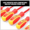 HORUSDY 6-Piece 1000v Insulated Screwdriver Set, Magnetic Tip Electrician screwdriver