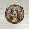 Image Industry Cocker Spaniel Black & White Stained Glass Effect