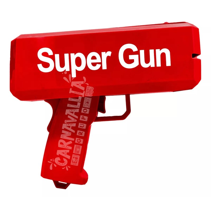 Carnavallia Pistola Lanza Billetes Cash Money Super Gun