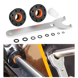 HS5157 HC5345 Front Mount Hydraulic Steering Cylinder Seal Kit with Pin Wrench for HC5340 HC5341 HC5342 HC5343 HC5344 HC5346 HC5347 HC5348 HC5358 HC5365 HC5375 HC5394 HC5445 HC6750 HC6751 HC6752