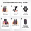 KiimSin Filter Cleaning Brush Accessories for Dyson Airwrap Styler HS01