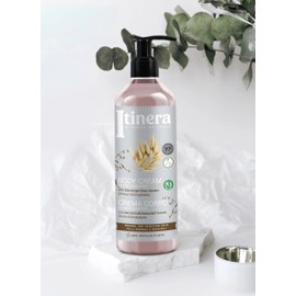 ITINERA Cream, Body Lotion for Normal and Sensitive Skin, with Oats from Veneto, 97% Natural Ingredients, 370 ml, Pack of 3