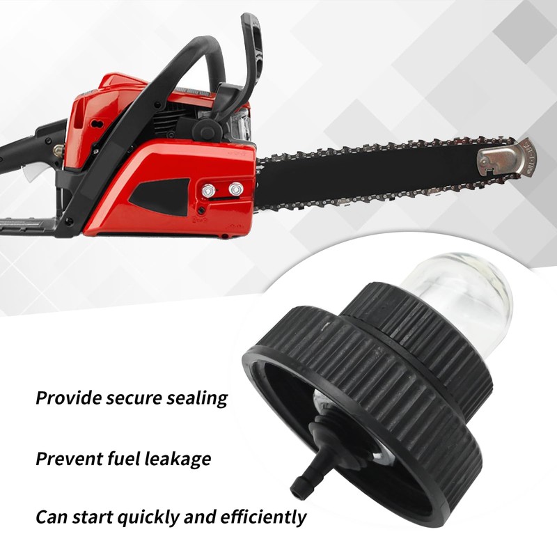 UOIENRT A01372A UP05955 Chainsaw Fuel Gas Cap with Built-in Primer