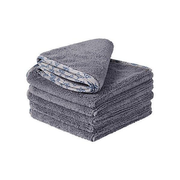 Buff Detail Microfiber Car Towels (16"x 16") | 400 GSM