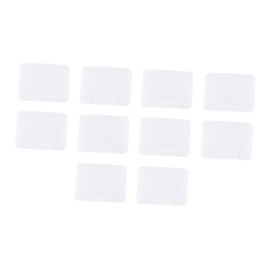 Operitacx 10pcs Mini Transparent Storage Boxes Multi-Functional Storage Case for Organizing Items and Sturdy Design for Crafts Beads and More