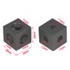 Yeebyee 2020 Aluminum Cube Corner Bracket with M5x14mm Screws for
