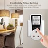 LCD Display Electricity Usage Power Meter Socket Energy Watt Voltage