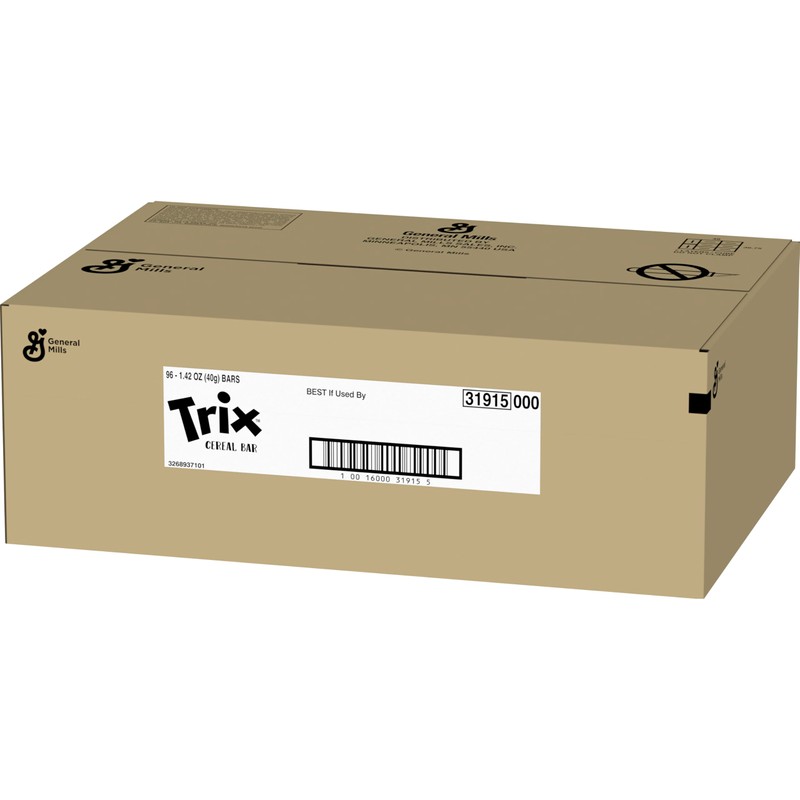 Trix Cereal Bar, 1.42 Oz (Pack of 96)