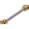 Holy Land Market Gold Plated King David Royal Crown Mezuzah