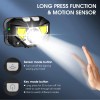 LHKNL Headlamp Flashlight, Lumen Ultra-Light Bright LED Rechargeable Headlight