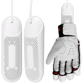 Tujoe Batting Glove Dryer Cleaner and Odor Eliminator Deodorizer Inserts with Thermal Heating and Timer for Baseball Softball Football Golf, Effectively Eliminates Odors