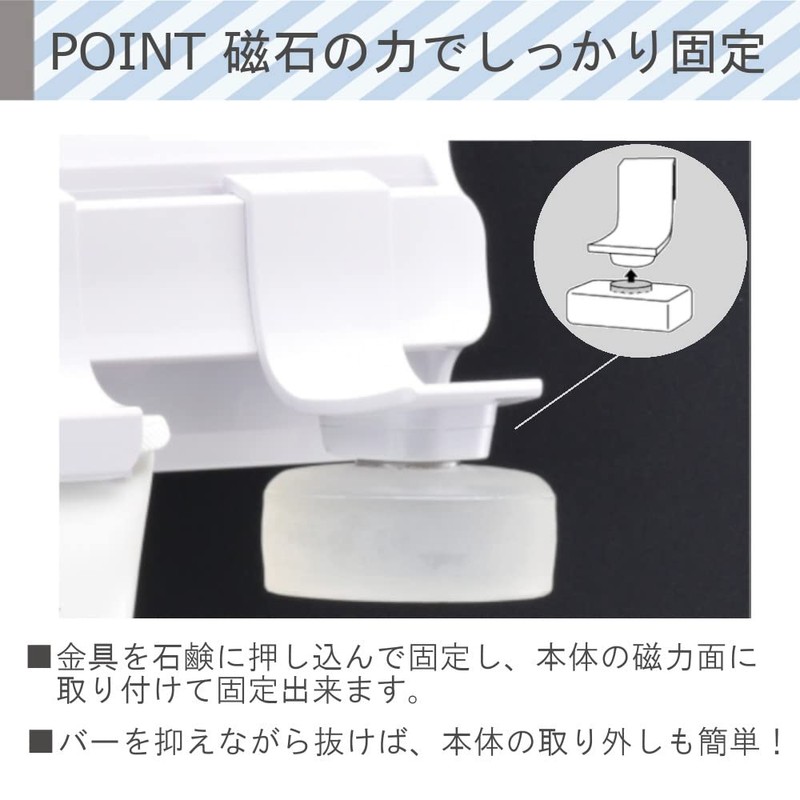 Shinkatec 429752 Bathroom Storage, HUBUS PLUS Soap Holder, Made in