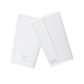 Stoic Knee Sleeves (IPF Approved) – 7mm Knee Support for Powerlifting, Weightlifting & Squats – Used in World Competitions – USAPL & USPA Compliant – Pair for Men & Women (Small, White)