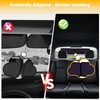 XCBYT Square Car Window Shades for Windshield & Side Windows,