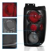 AmeriLite Black Smoke Replacement Brake Tail Lights Set for 1997-2002