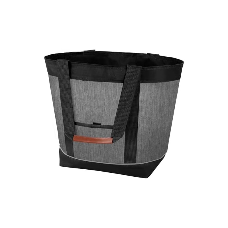Bolsa térmica aislada, reutilizable de 30 latas, bolsa aislada suave,