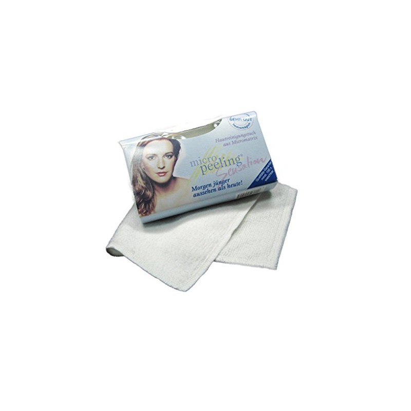 Micro Peeling Sensation Facial cleansing cloth made of the finest