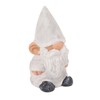 Garden Gnome Resin Structure Stable Bottom Retro Style Gnome Figurine