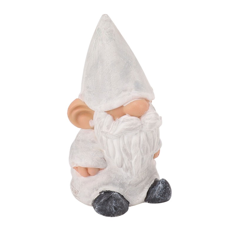 Garden Gnome Resin Structure Stable Bottom Retro Style Gnome Figurine