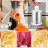 Ourokhome Rotary Cheese Grater Hand Crank, Kitchen Shredder Speed Mandolin