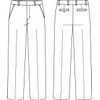 Classroom School Uniforms Big Kid Flat Front Pant CR003Y, 18,