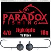 Paradox Fishing Set di 15 teste di jig da 18