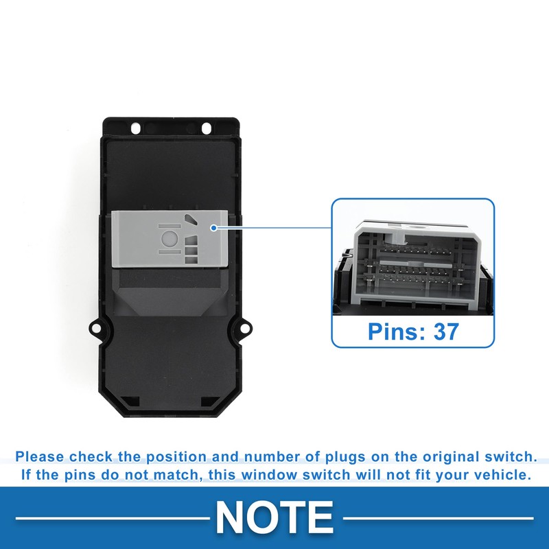 A ABSOPRO Power Window Switch No.35760-SZA-A41 Window Control Switch for