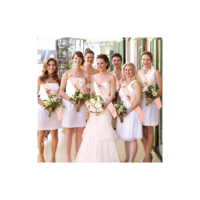 KT 38pc Despedida Soltera Liston Banda Bride Diadema Accesorios